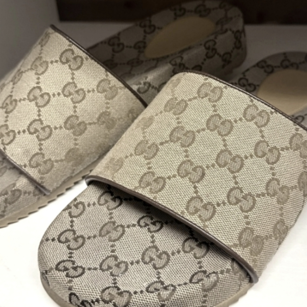 Gucci Slides Men Size 13 Authentic